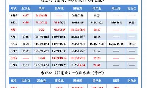 最新列车时刻表2022_最新列车时刻表2022查询